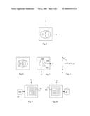 DEVICE AND METHOD FOR ADJUSTING ORIENTATION OF A DATA REPRESENTATION DISPLAYED ON A DISPLAY diagram and image