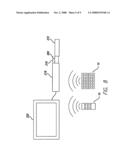 Ergonomic lay flat folding remote control with keyboard diagram and image