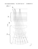 LOW PROFILE, HIGH EFFICIENCY PROJECTOR FOR HANDHELD ELECTRONIC DEVICES diagram and image