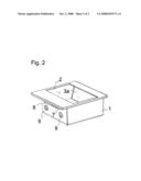 Table type bi-directional imaging apparatus diagram and image