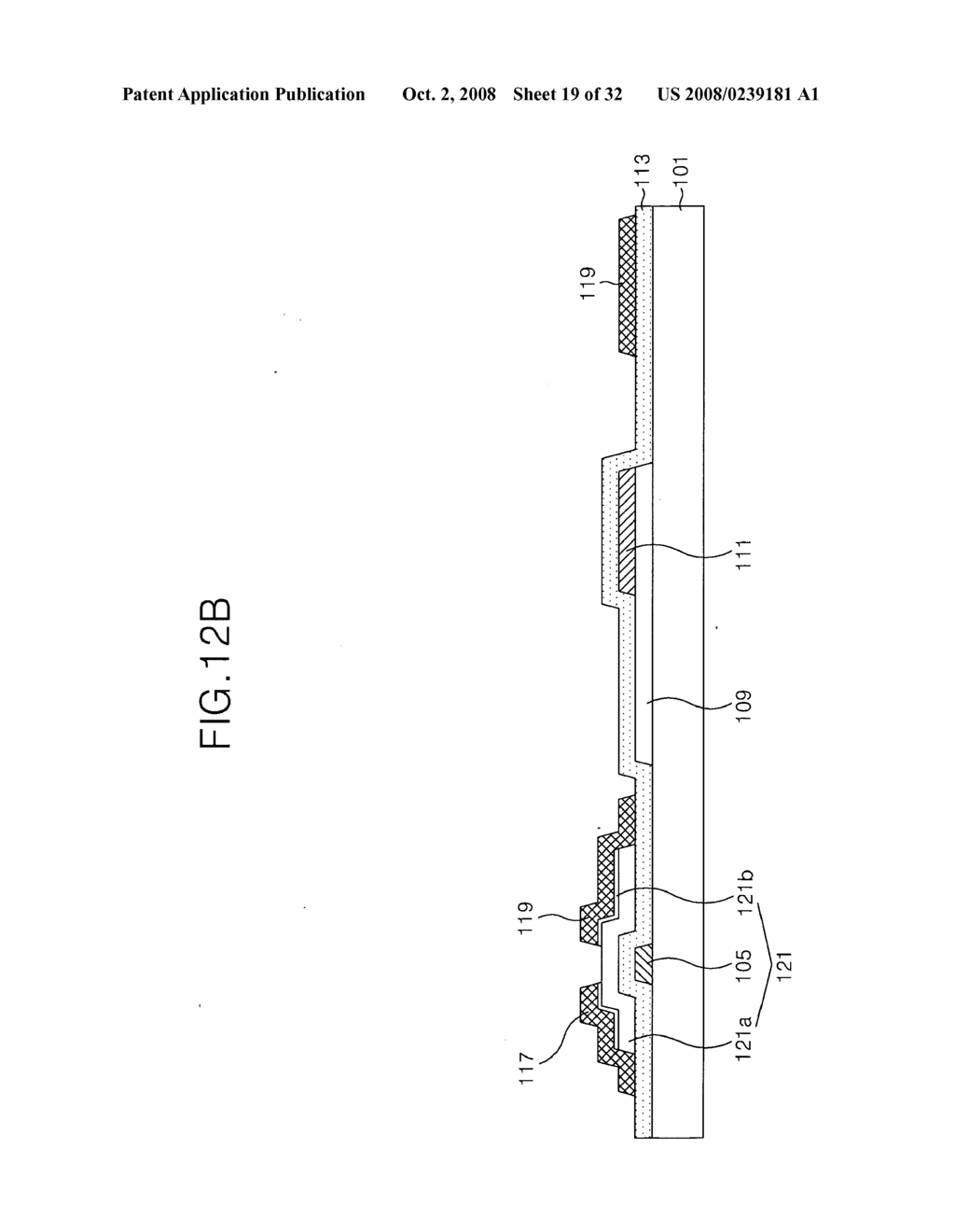 In-plane switching mode liquid crystal display panel and method for fabricating the same - diagram, schematic, and image 20