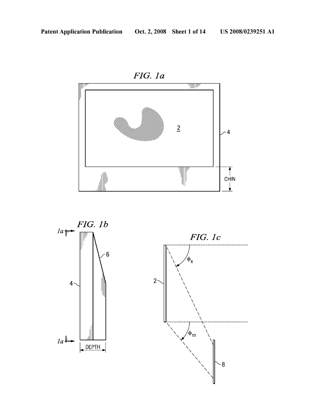 Optical System for a Thin, Low-Chin, Projection Television - diagram, schematic, and image 02