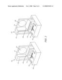 Thermal control of optical filter with local silicon frame diagram and image