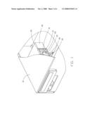 COMPUTER ENCLOSURE WITH DRIVE BRACKET diagram and image