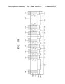 Semiconductor memory devices having strapping contacts diagram and image