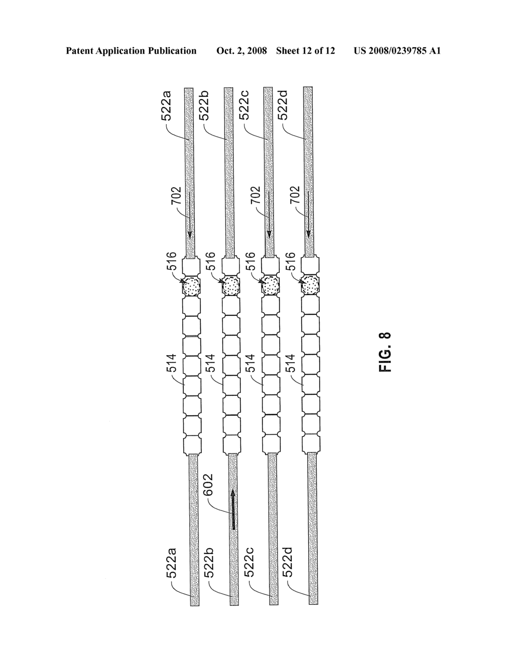 HIGH DENSITY PLANAR MAGNETIC DOMAIN WALL MEMORY APPARATUS - diagram, schematic, and image 13