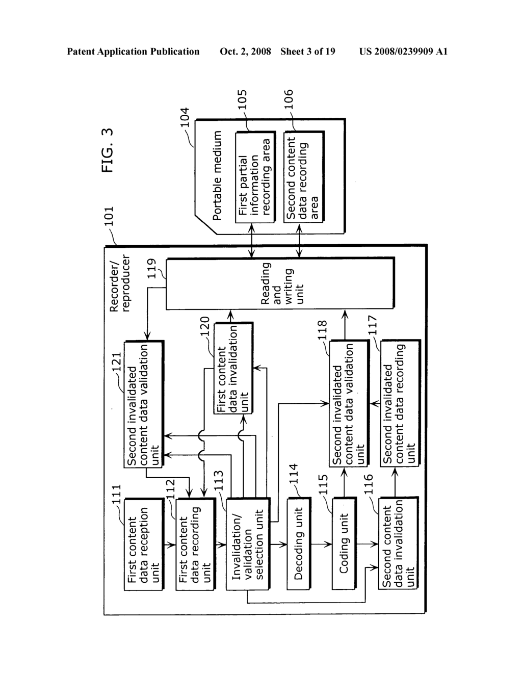 Recorder/Reproducer and Content Data Protection System - diagram, schematic, and image 04