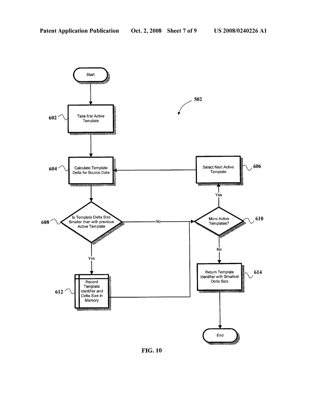 RECORD COMPRESSION USING INCREMENTAL REVERSE TEMPLATING - diagram, schematic, and image 08