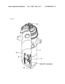 INSPECTION APPARATUS FOR REACTOR BOTTOM MOUNTED INSTRUMENTATION NOZZLE diagram and image