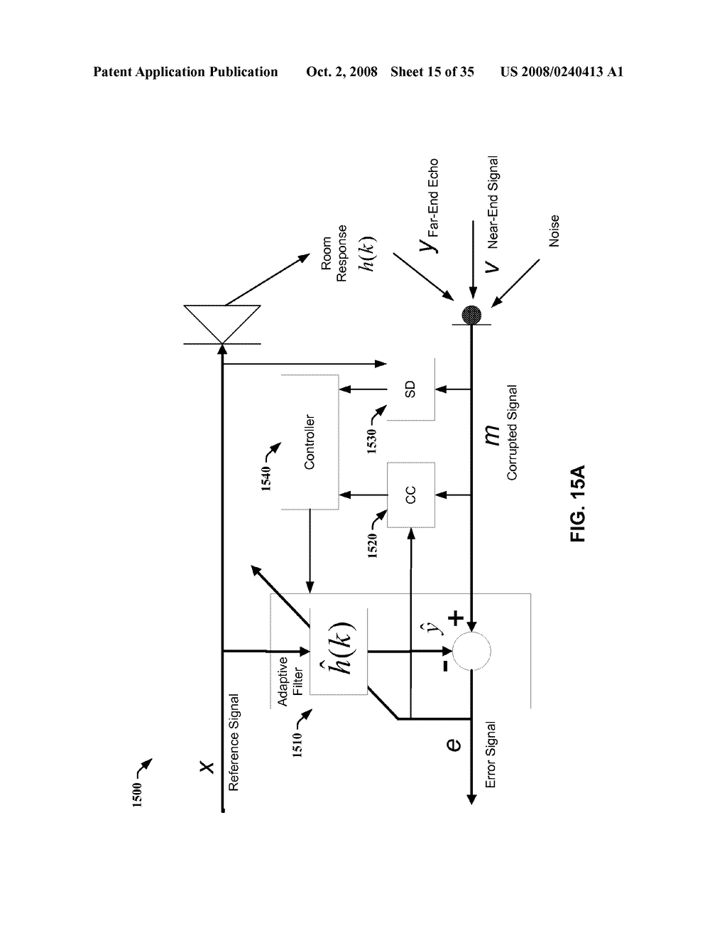 CROSS-CORRELATION BASED ECHO CANCELLER CONTROLLERS - diagram, schematic, and image 16