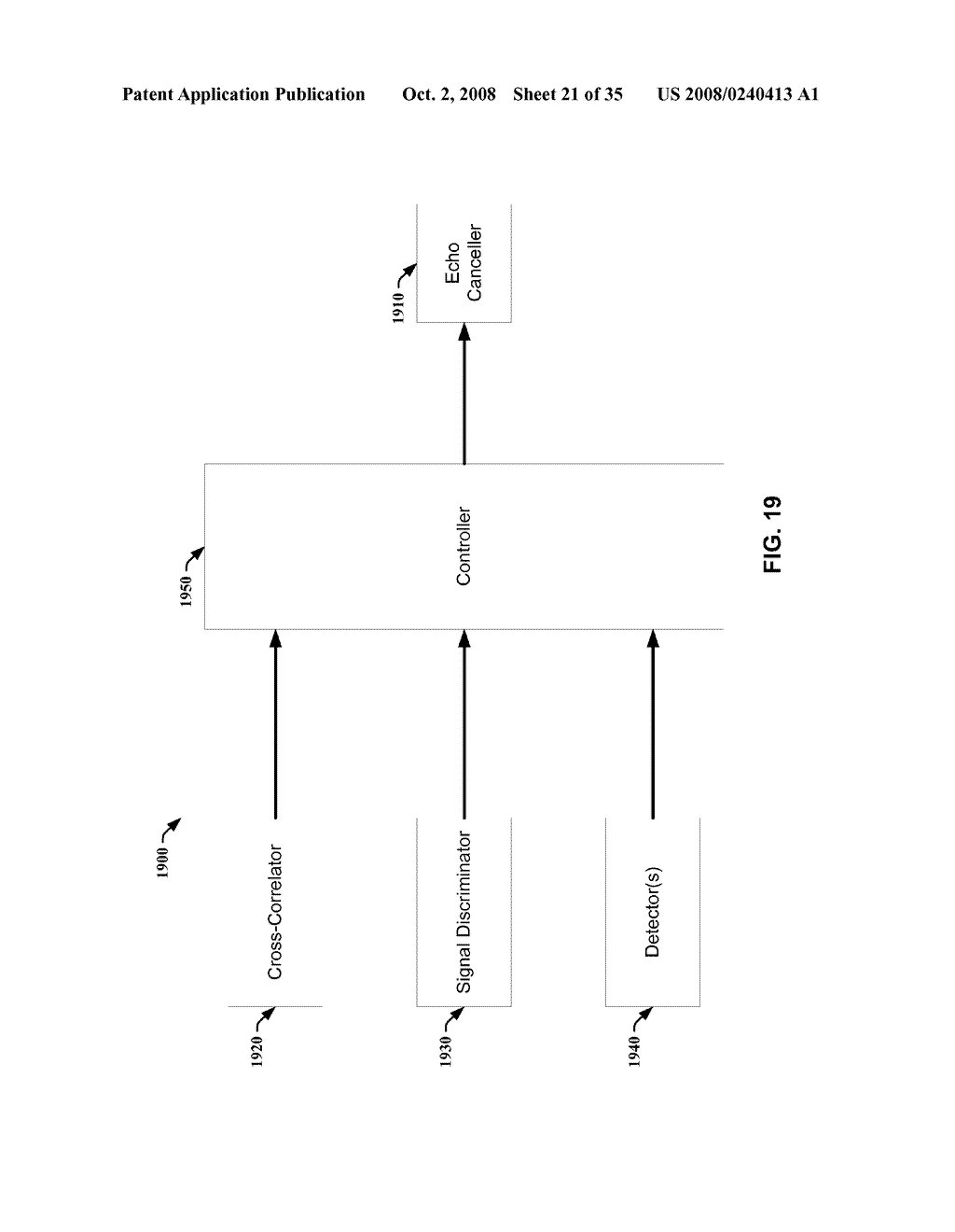 CROSS-CORRELATION BASED ECHO CANCELLER CONTROLLERS - diagram, schematic, and image 22