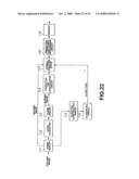 Data processing device and method, recording medium, and program diagram and image