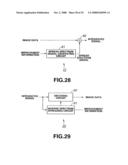 Data processing device and method, recording medium, and program diagram and image