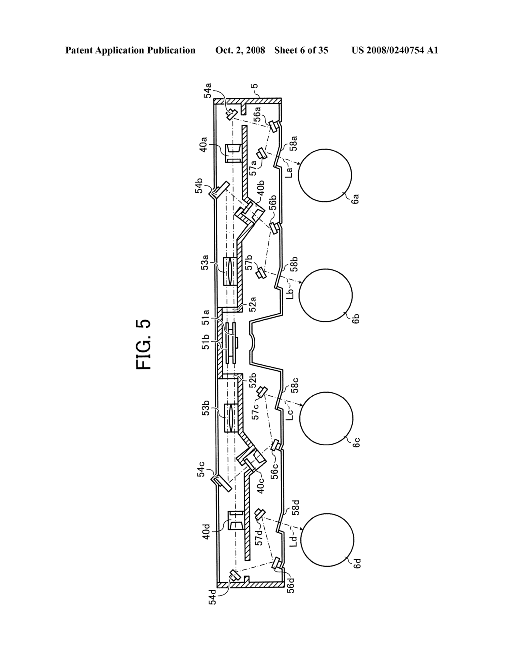 IMAGE FORMING SYSTEM AND METHOD OF DETECTING COLOR MISREGISTRATION - diagram, schematic, and image 07