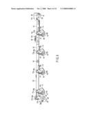 IMAGE FORMING APPARATUS WITH SELECTIVELY MOVABLE TRANSFER ROLLERS diagram and image