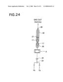 Reactor for Generating Moisture and Moisture Generating and Feeding Apparatus for Which the Reactor is Employed diagram and image