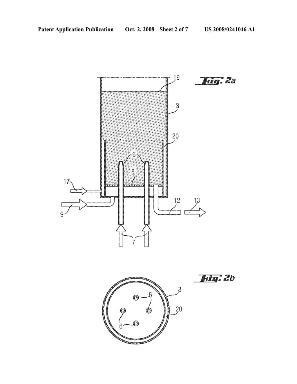 Method and Device for Producing Granulated Polycrystalline Silicon in a Fluidized Bed Reactor - diagram, schematic, and image 03