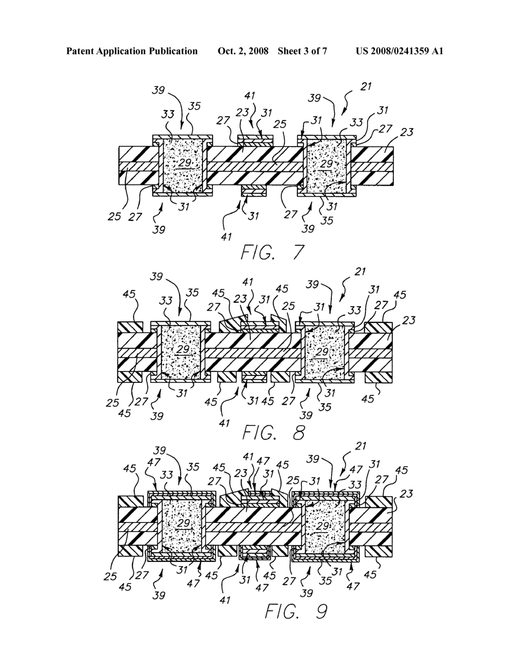 Method of making circuitized substrate with selected conductors having solder thereon - diagram, schematic, and image 04