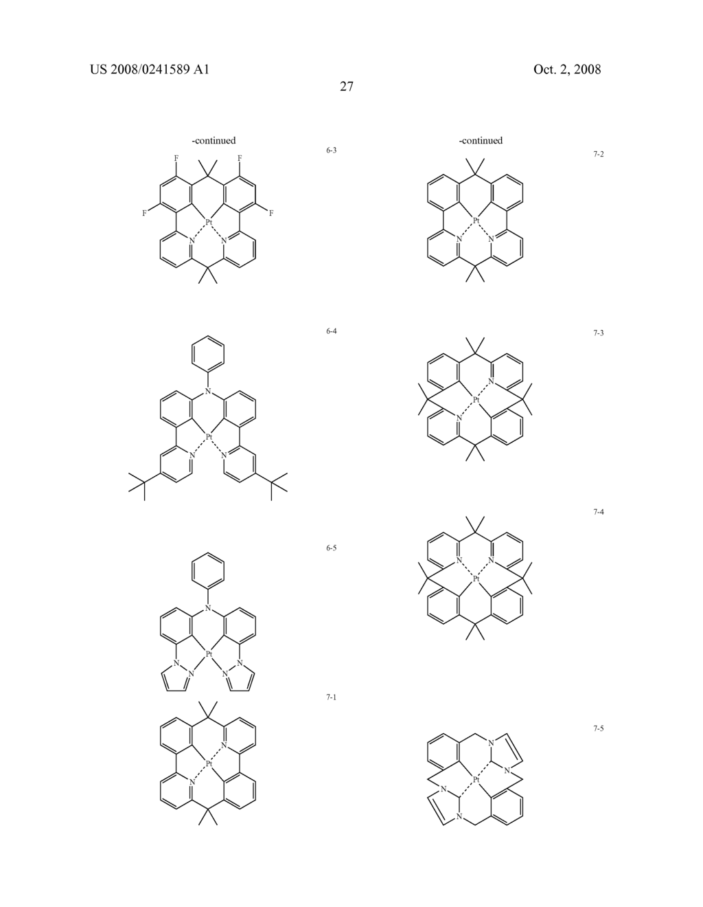 ORGANIC ELECTROLUMINESCENT DEVICE - diagram, schematic, and image 28