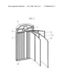 CYLINDRICAL LITHIUM SECONDARY BATTERY diagram and image
