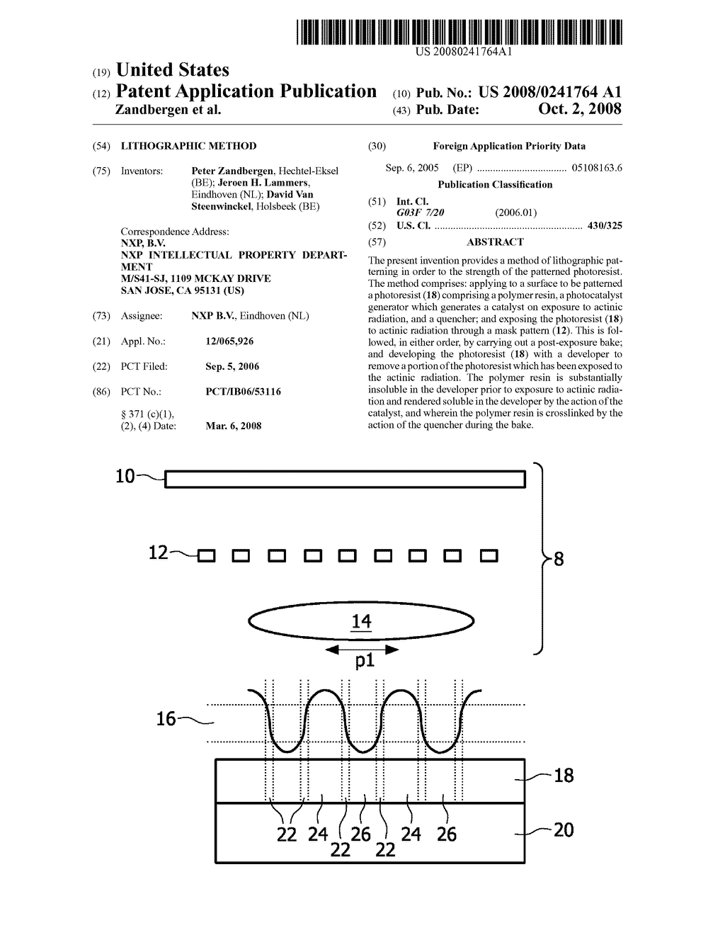 Lithographic Method - diagram, schematic, and image 01