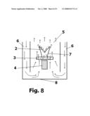 Compact apparatus for generating a hot air flow with a gas burner diagram and image