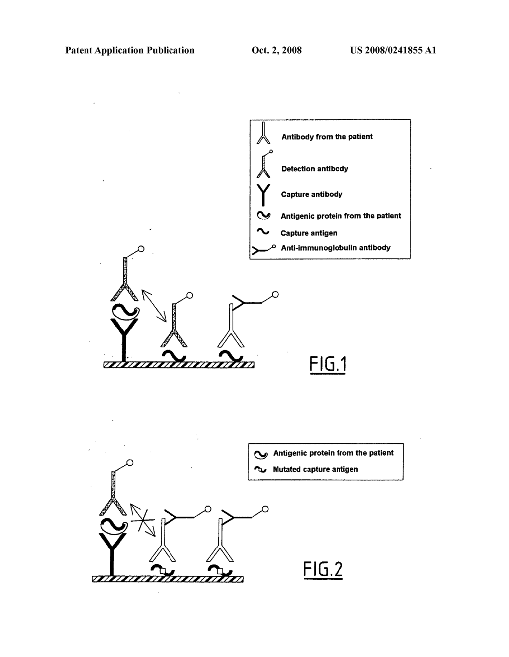 Method for simultaneously detecting an antigen of, and an antibody against, an infectious microorganism - diagram, schematic, and image 02