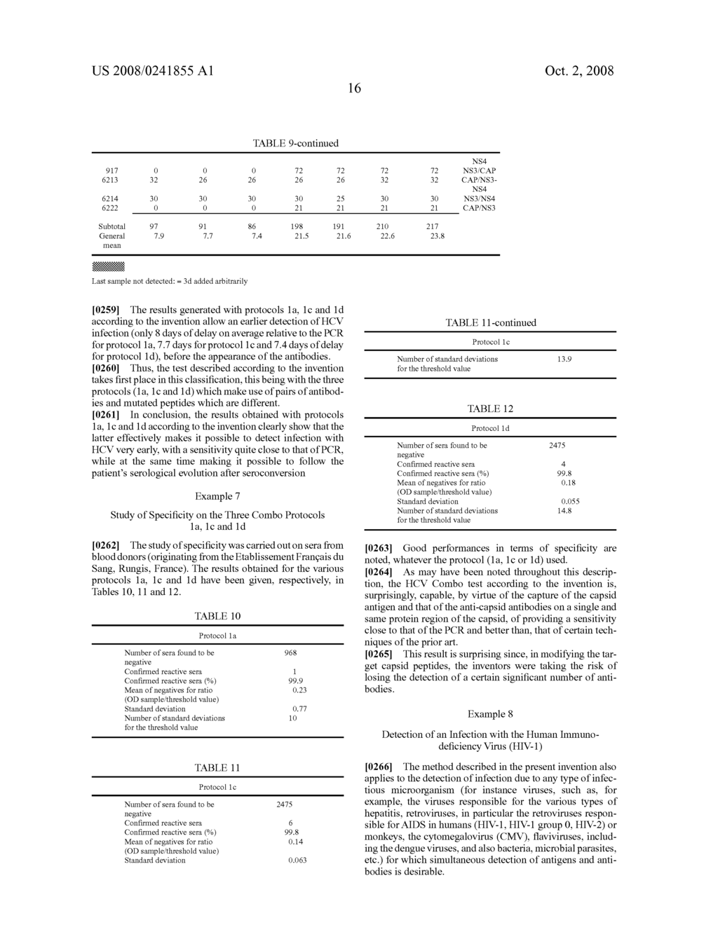 Method for simultaneously detecting an antigen of, and an antibody against, an infectious microorganism - diagram, schematic, and image 18