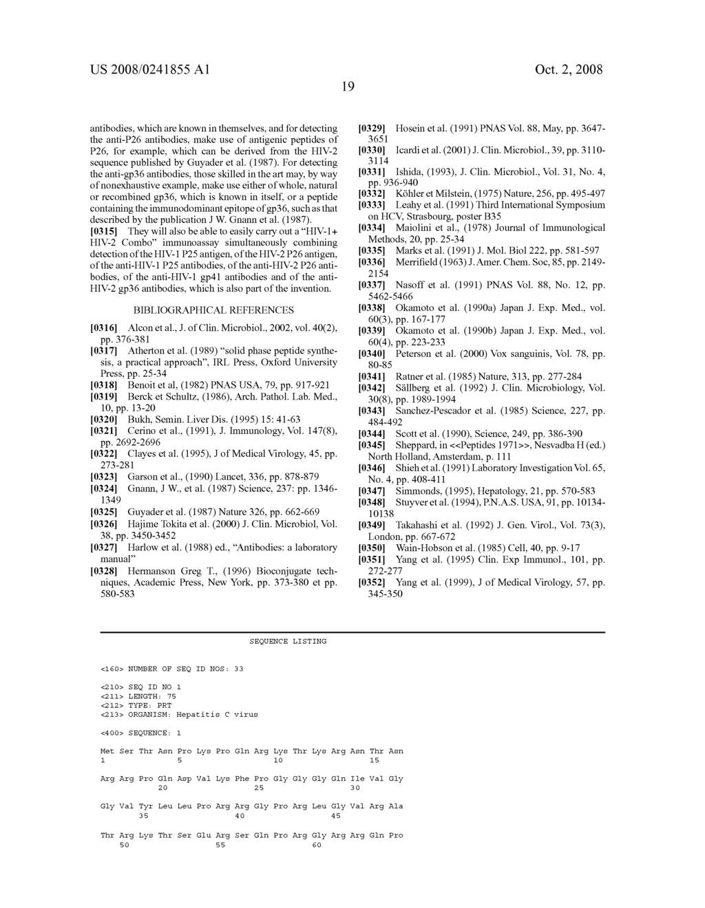 Method for simultaneously detecting an antigen of, and an antibody against, an infectious microorganism - diagram, schematic, and image 21