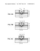 Method of manufacturing a semiconductor memory device having a floating gate diagram and image