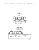 Method of manufacturing a semiconductor memory device having a floating gate diagram and image