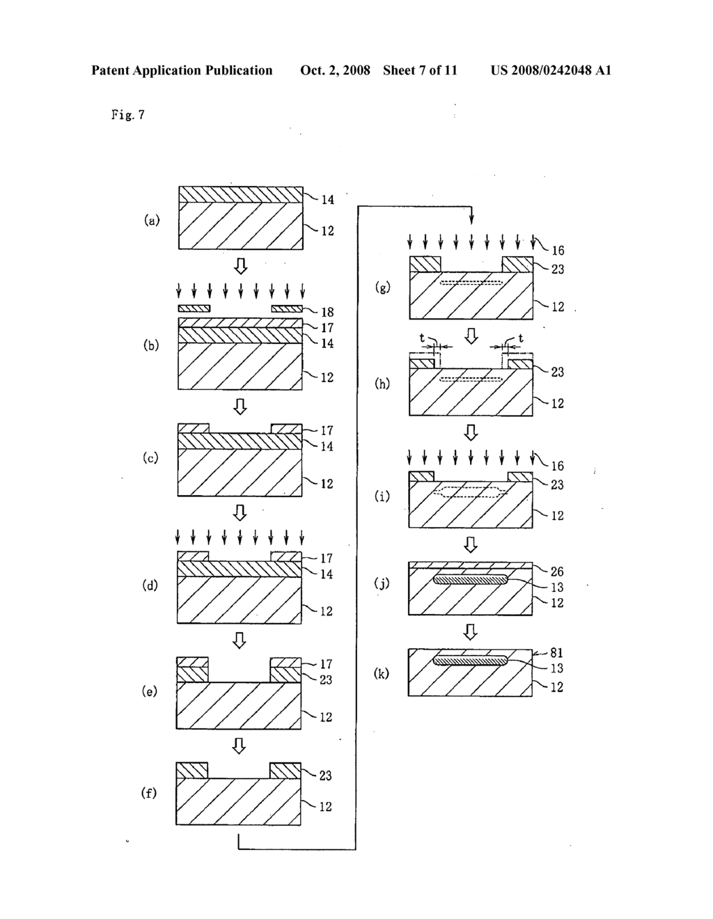 METHOD FOR MANUFACTURING SOI SUBSTRATE - diagram, schematic, and image 08