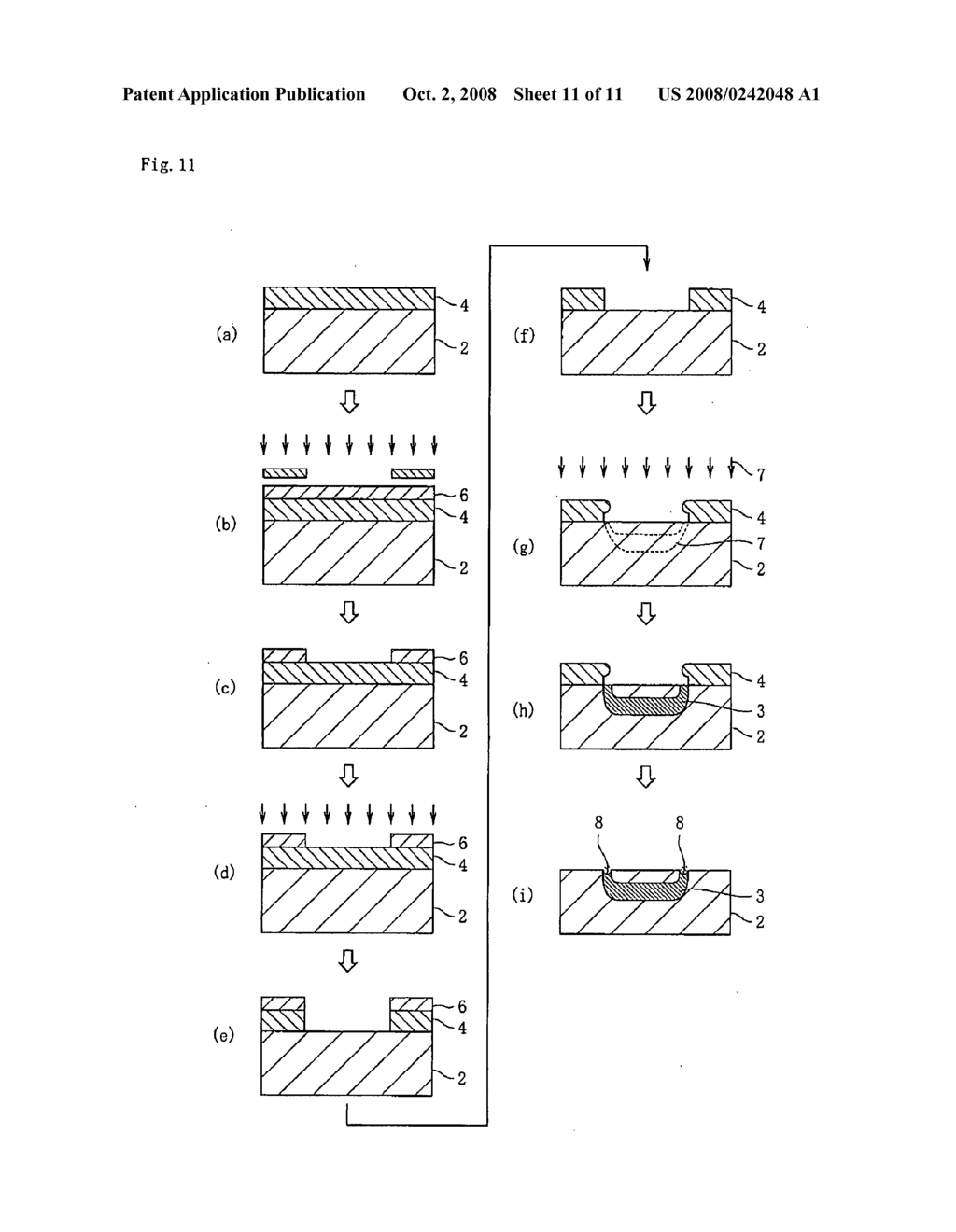 METHOD FOR MANUFACTURING SOI SUBSTRATE - diagram, schematic, and image 12