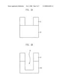 Method for forming trench in semiconductor device diagram and image