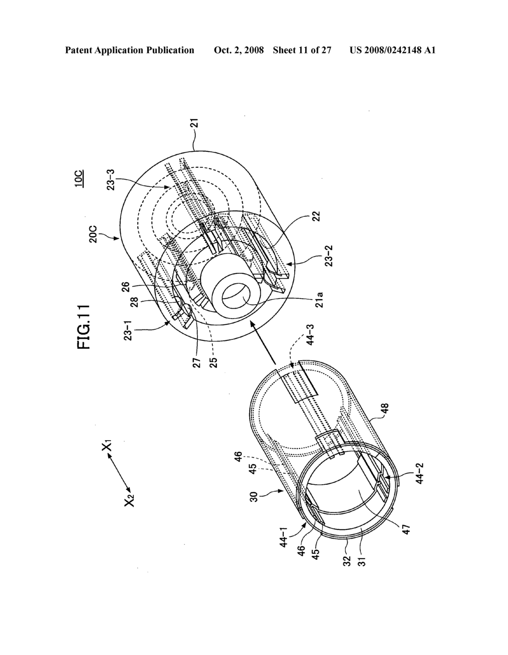 Connector device - diagram, schematic, and image 12