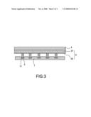 JOINTING METHOD FOR SUPPORT STRUCTURE OF FILED EMISSION DISPLAY ELEMENT diagram and image