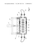 Portioner with multiple exits for mincemeat or the like diagram and image