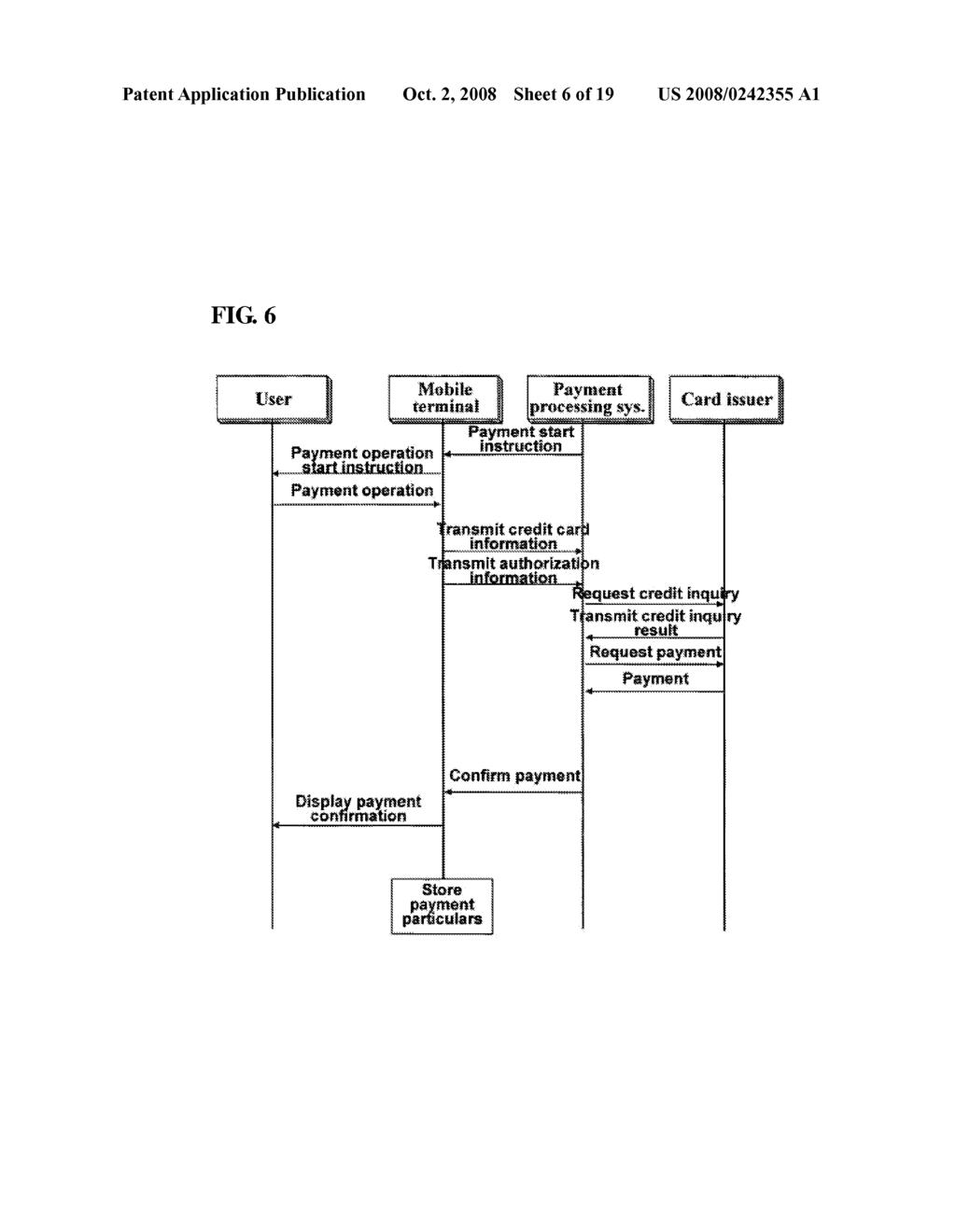 Mobile terminal with user identification card including personal finance-related information and method of using a value-added mobile service through said mobile terminal - diagram, schematic, and image 07