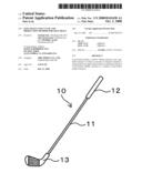 Golf shaft, golf club, and production method for golf shaft diagram and image