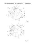 DEVICE FOR THE MEMORIZING OF A NUMBER OF PRE-CREASING IN A MATERIAL COAT diagram and image