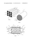 Low coefficient of thermal expansion materials including nonstoichiometric cordierite fibers and methods of manufacture diagram and image