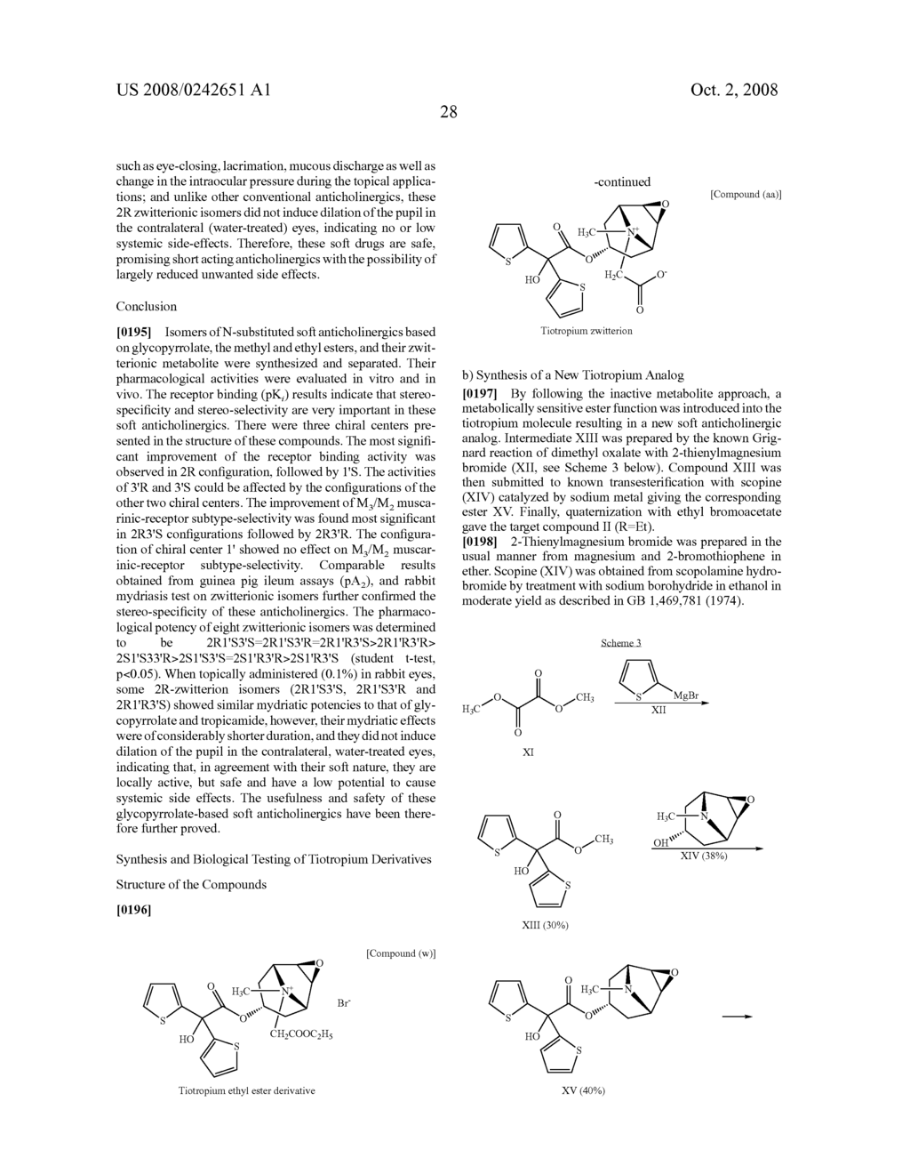 SOFT ANTICHOLINERGIC ZWITTERIONS - diagram, schematic, and image 38