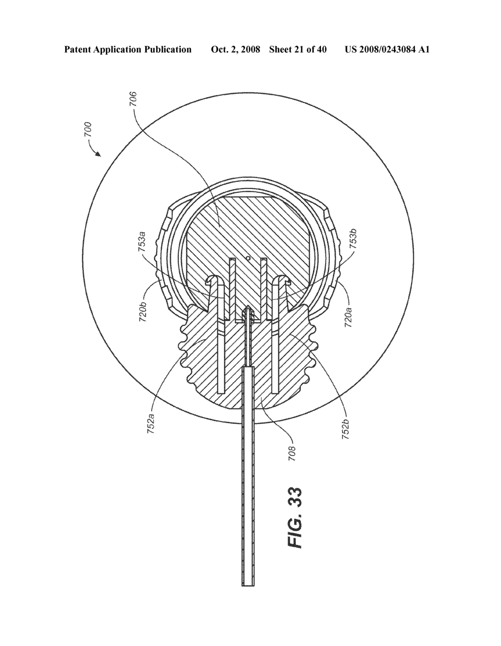 USER-RELEASABLE SIDE-ATTACH ROTARY INFUSION SET - diagram, schematic, and image 22