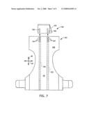 Absorbent articles with external access to internal conductors diagram and image