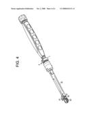 Implant Inserter Having A Bifurcated Adjustable Stop diagram and image