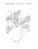 Surgical instrument having a fastener delivery mechanism diagram and image