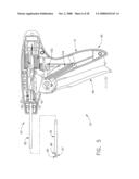 Surgical instrument having a fastener delivery mechanism diagram and image