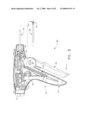 Surgical instrument having a fastener delivery mechanism diagram and image