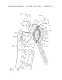 Surgical instrument having a fastener delivery mechanism diagram and image