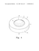 MOBILE BEARING ASSEMBLY HAVING A NON-PLANAR INTERFACE diagram and image